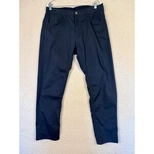 Faherty Movement Pants Slim Fit Stretch Lightweight 33x30 Mens Blue Golf